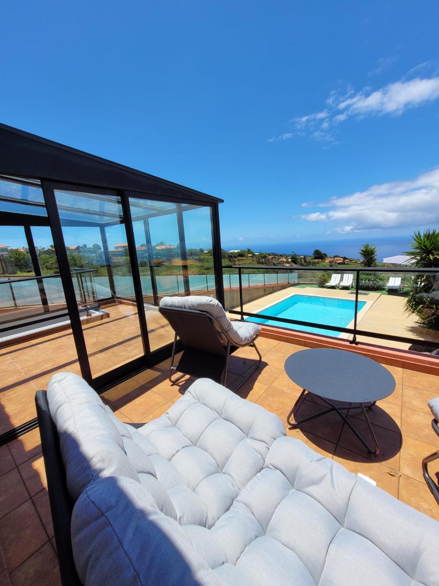 Sunset Paradise Villa With Heated Pool Calheta  Exterior foto